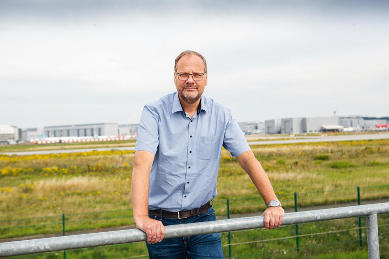 Holger Junge, Vorsitzender des Konzernbetriebsrates bei Airbus