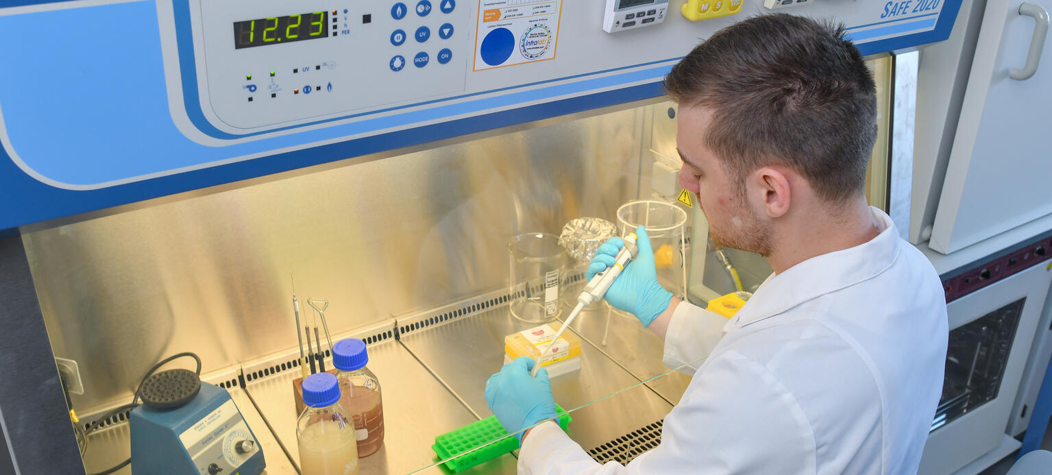 Paul Reim, Biologisch-technischer Assistent im Leibniz-Zentrum für Agrarlandschaftsforschung (ZALF)