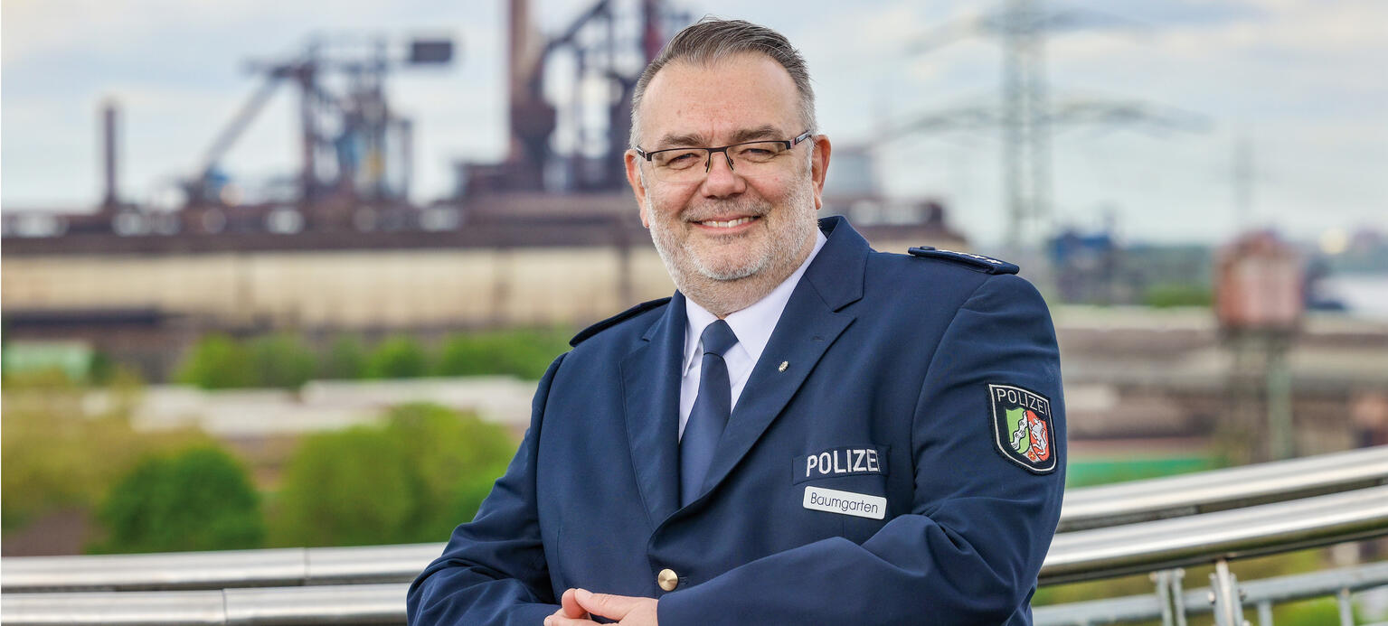 Stephan Baumgarten Mitglied der GdP und des Personalrats bei der Polizei Duisburg