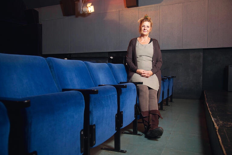 Birgit Lehmann im „Mal Seh’n Kino“ in Frankfurt: „Ich wollte aus der Enge raus.“