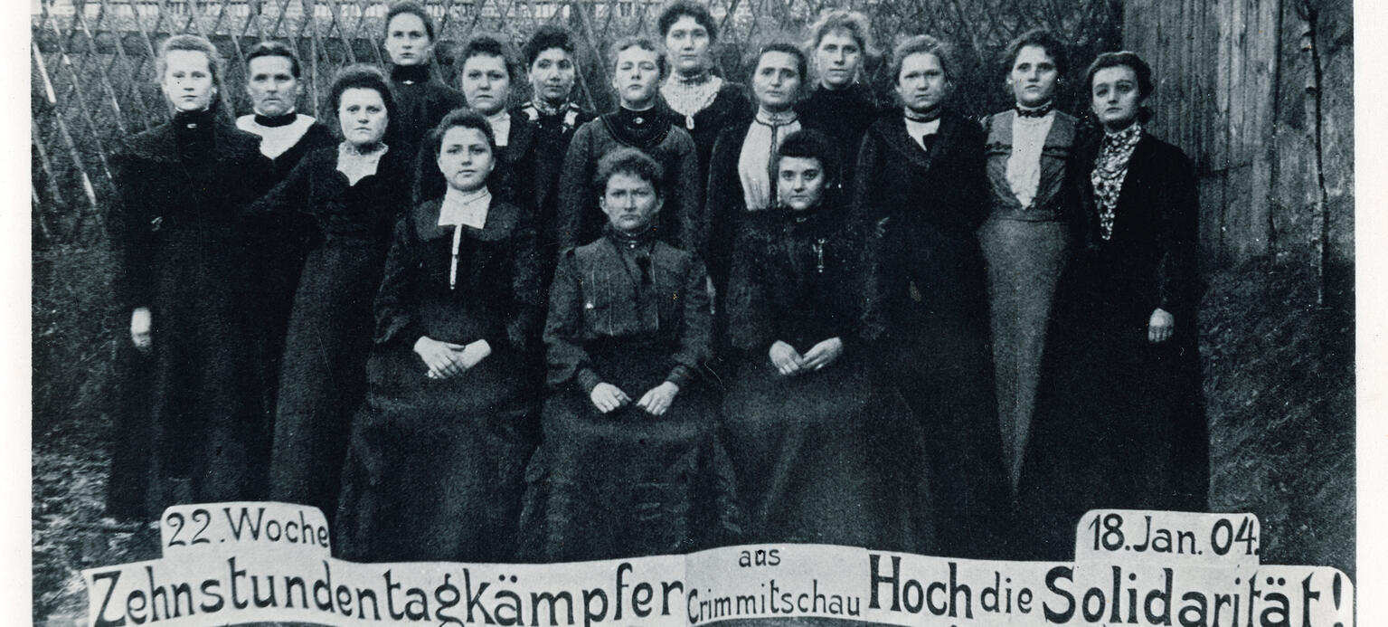 Als in den Jahren 1903/1904 die Textilindustrie im sächsischen Crimmitschau bestreikt wird, kommt es zu einer harten Konfrontation der Interessenverbände, die Deutschland verändert.