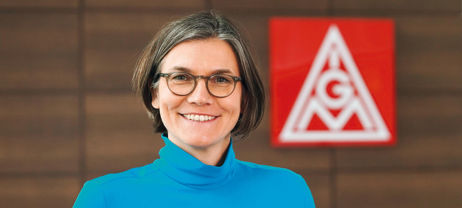 Christiane Benner, Zweite Vorsitzendeder IG Metall, fordert faire Regeln für Crowdworker.