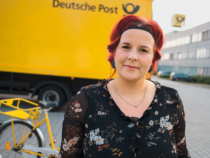 Isabell Senff  ist bei der Deutsche Post AG freigestellte Sachverständige des Betriebsrats  (Foto: Christian Irrgang)