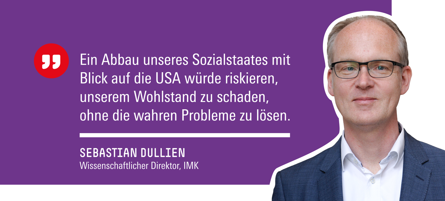 Sebastian Dullien spricht über die Krisenstimmung in Deutschland und die Vorteile des Sozialstaats