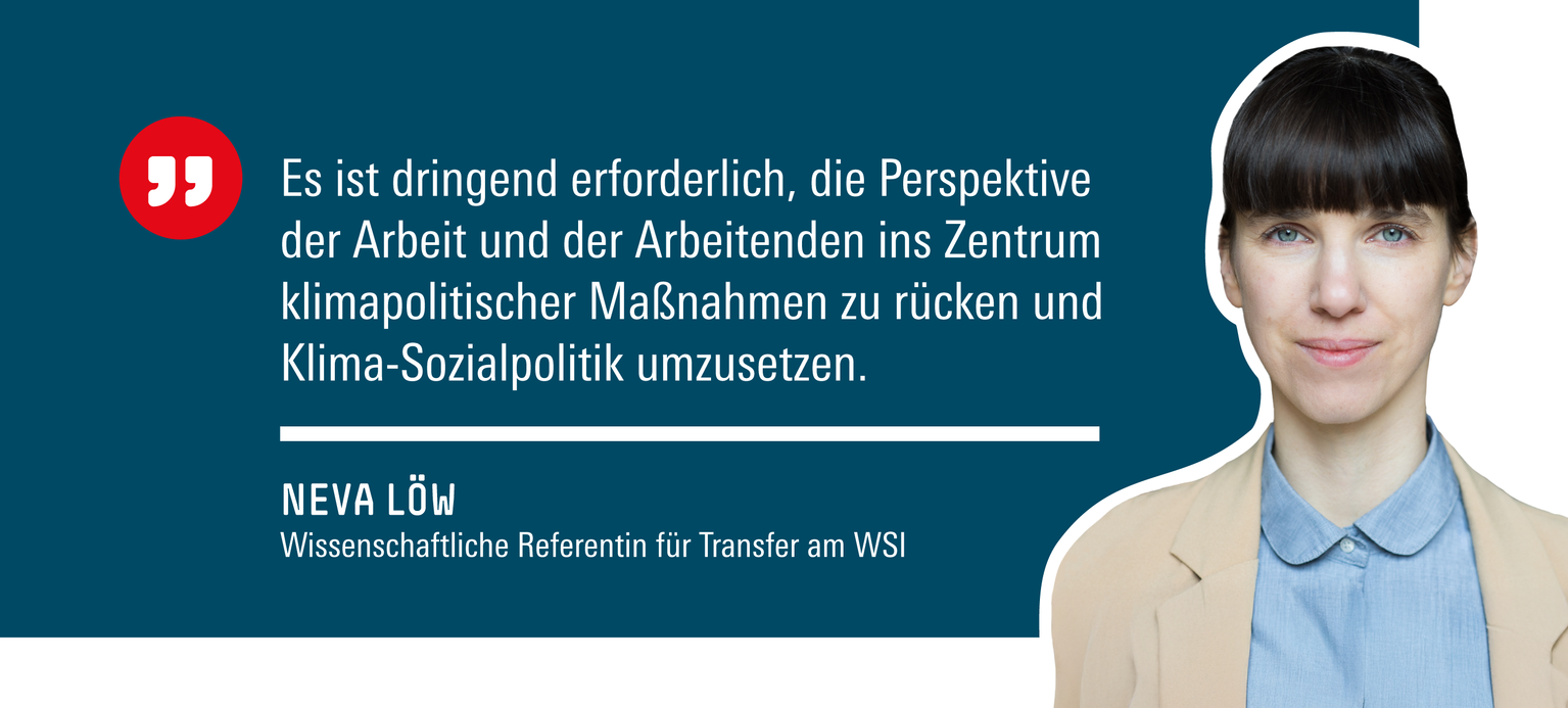 Neva Löw, wissenschaftliche Referentin für Transfer am WSI der Hans-Böckler-Stiftung