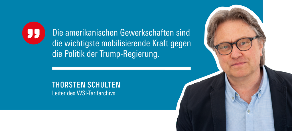 Thorsten Schulten, Leiter des WSI-Tarifarchivs in der Hans-Böckler-Stiftung