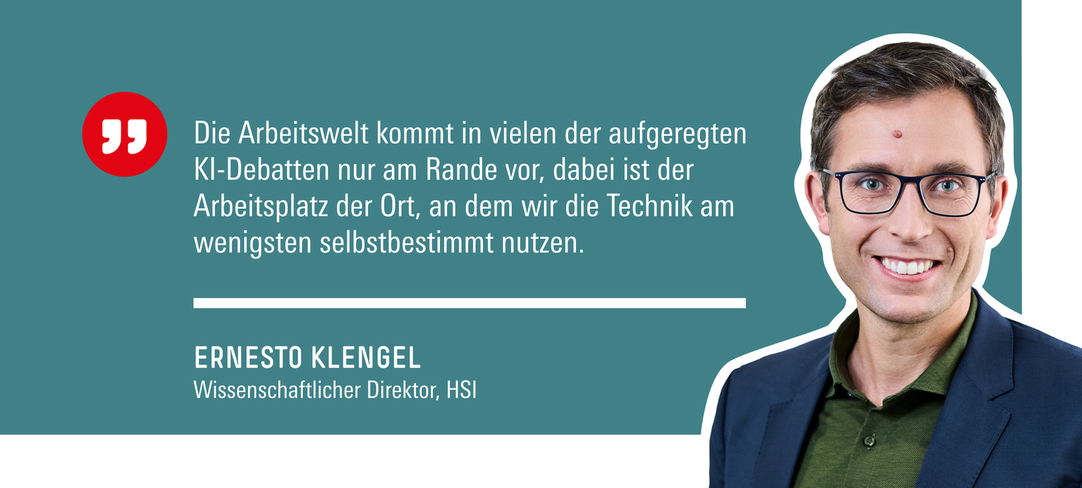 HANS 2-2026 Ernesto Klengel Künstliche Intelligenz und Gute Arbeit