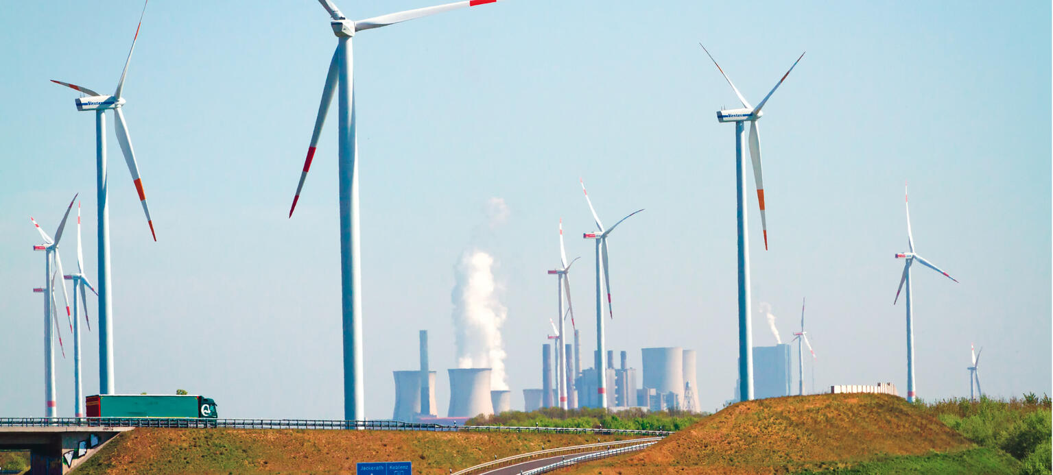 Nachhaltigkeit Windräder