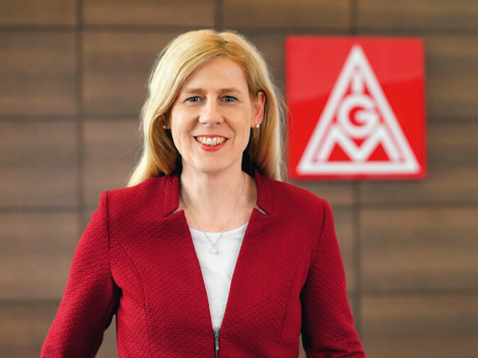Irene Schulz, geschäftsführendes Vorstandsmitglied der IG Metall