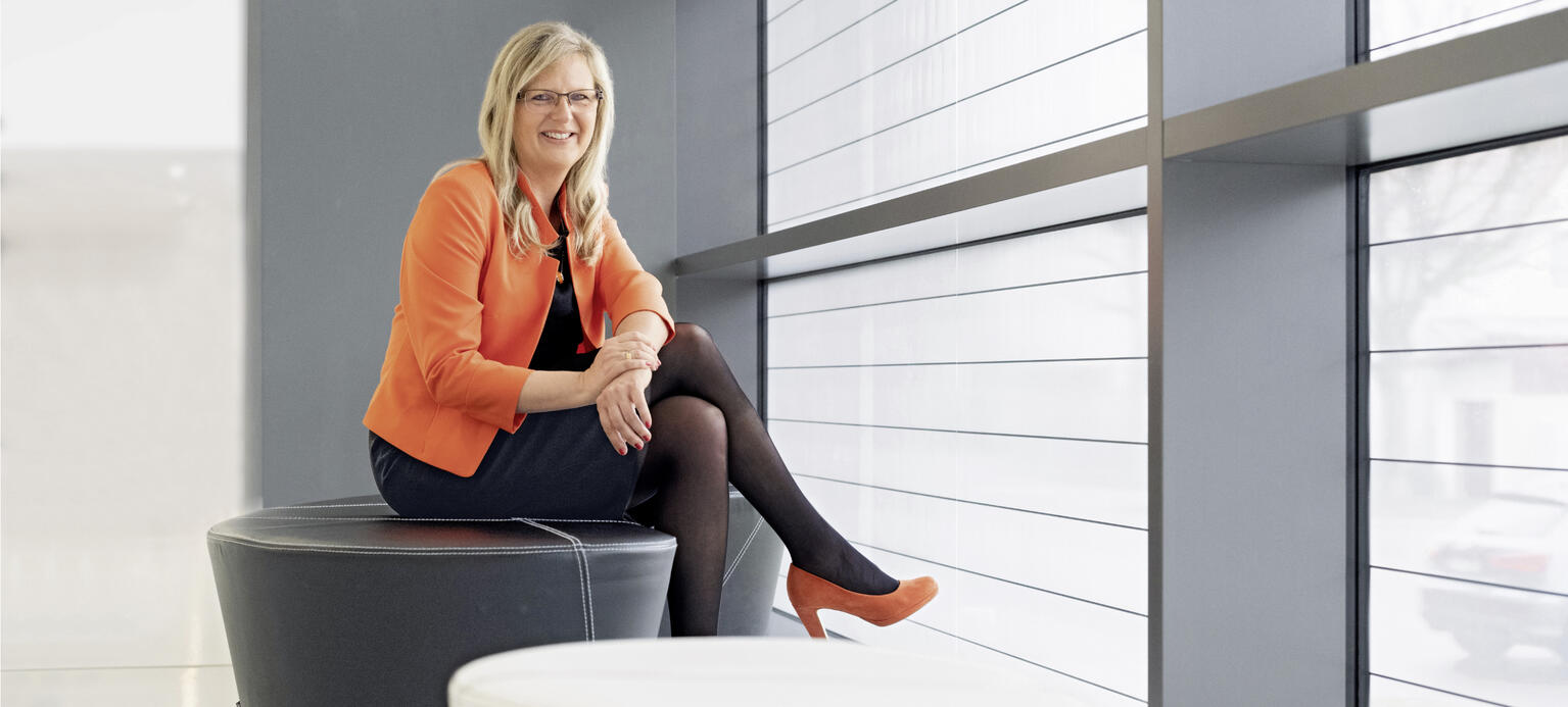Angelika Franzke, stellvertretende Aufsichtsratsvorsitzende bei der Carl Zeiss AG in Oberkochen