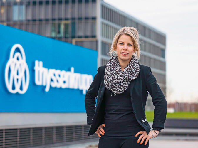 Lana Horstmann, Aufsichtsrätin bei Thyssenkrupp Rasselstein (Foto: Thomas Range)