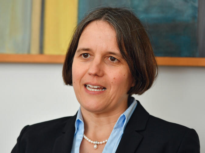 JULia VON BLUMENthaL, 48, trat ihr Amt als Präsidentin im Oktober 2018 an.