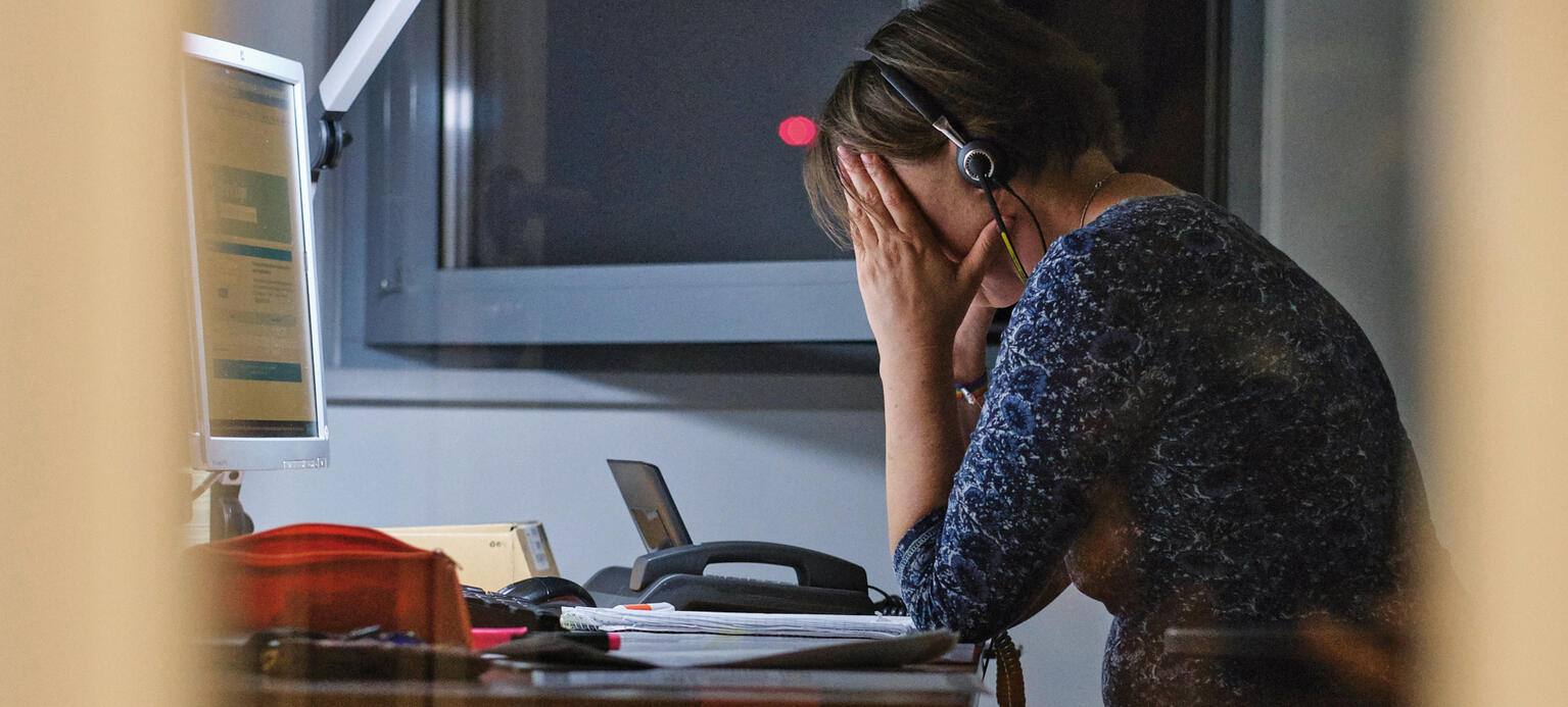 Beratung beim Hilfetelefon