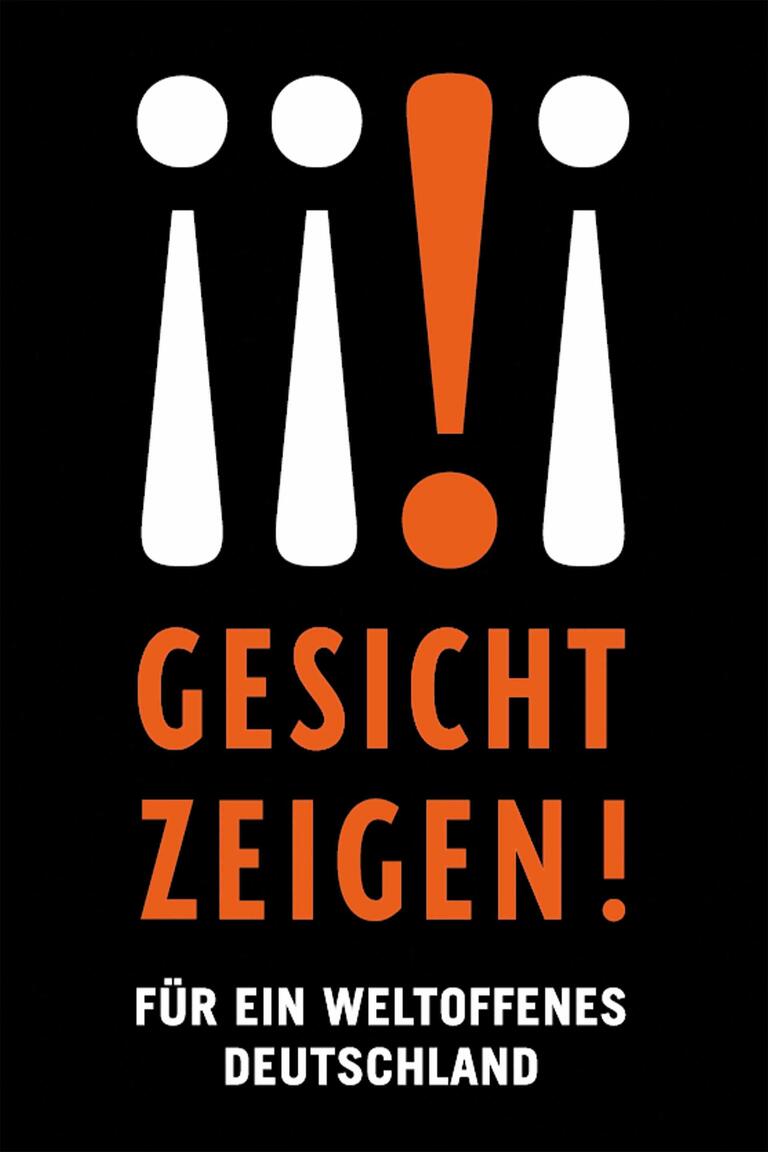 Logo der Kampagne 'Gesicht zeigen'