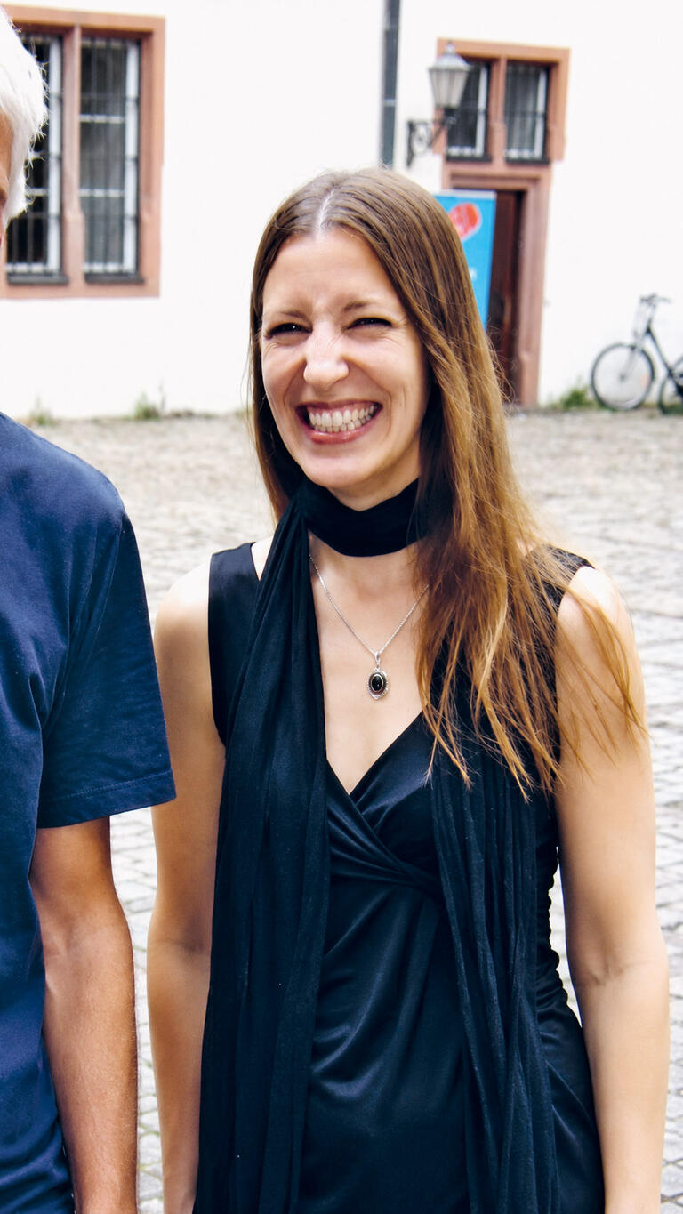 Angela Graf als Stipendiatin