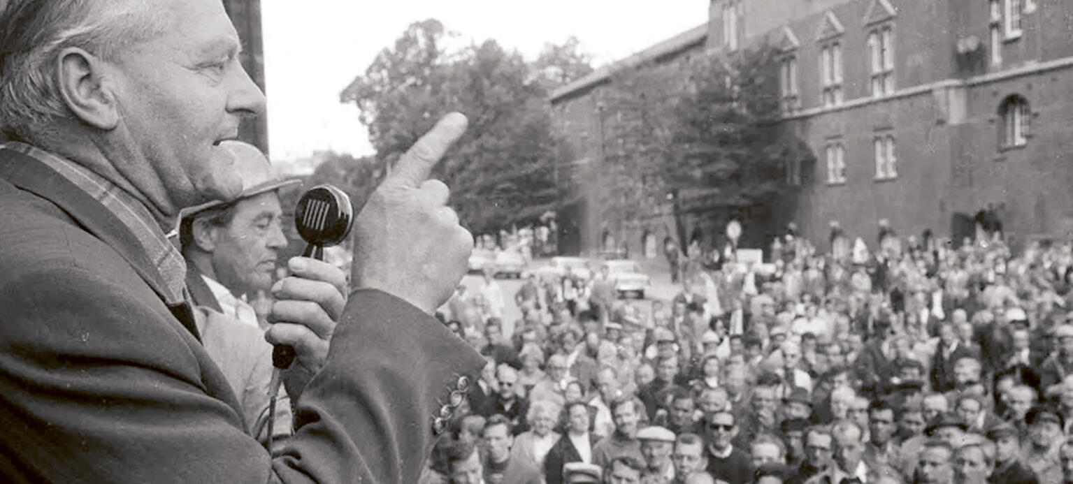 Streik um Lohnfortzahlung im Krankheitsfall, 1956
