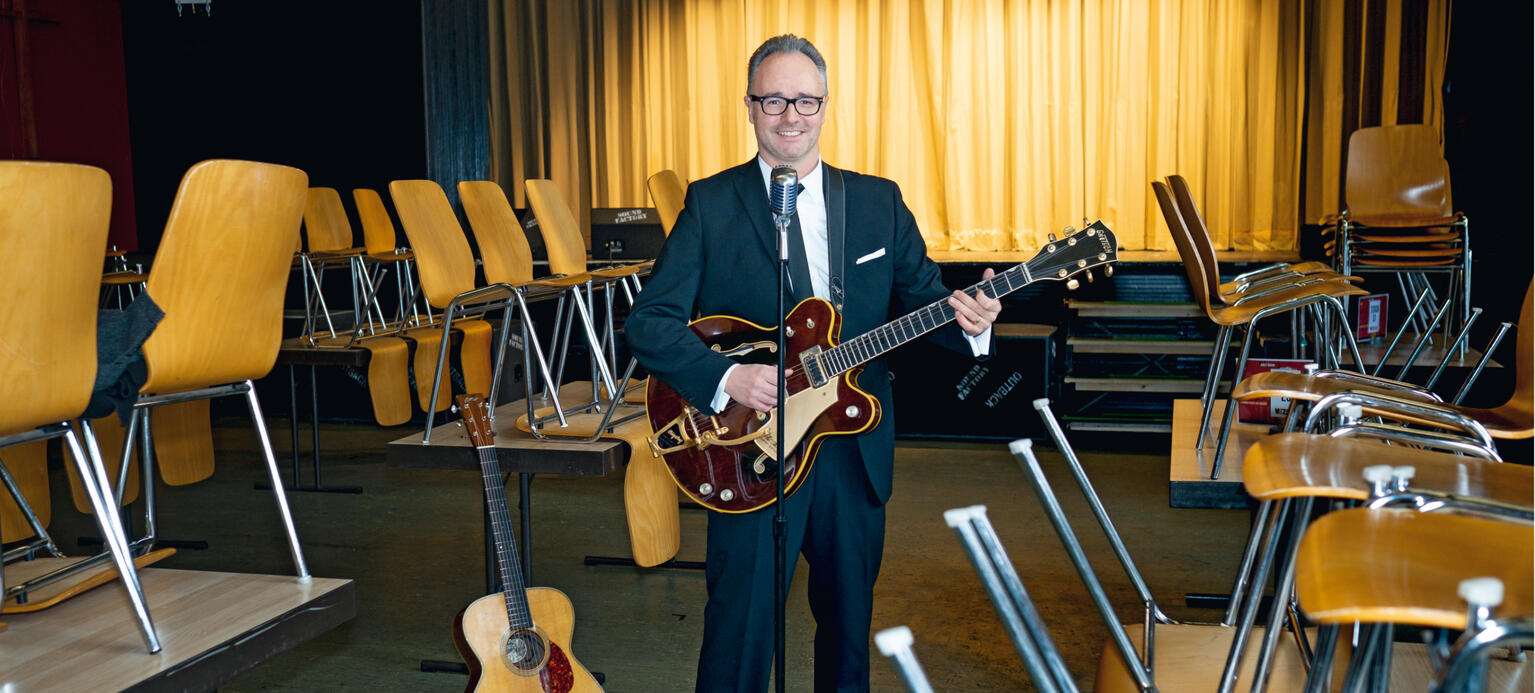 Thorsten Loher, 42, lebt mit seiner Frau und seinen zwei Kindern in Brunn bei Regensburg.