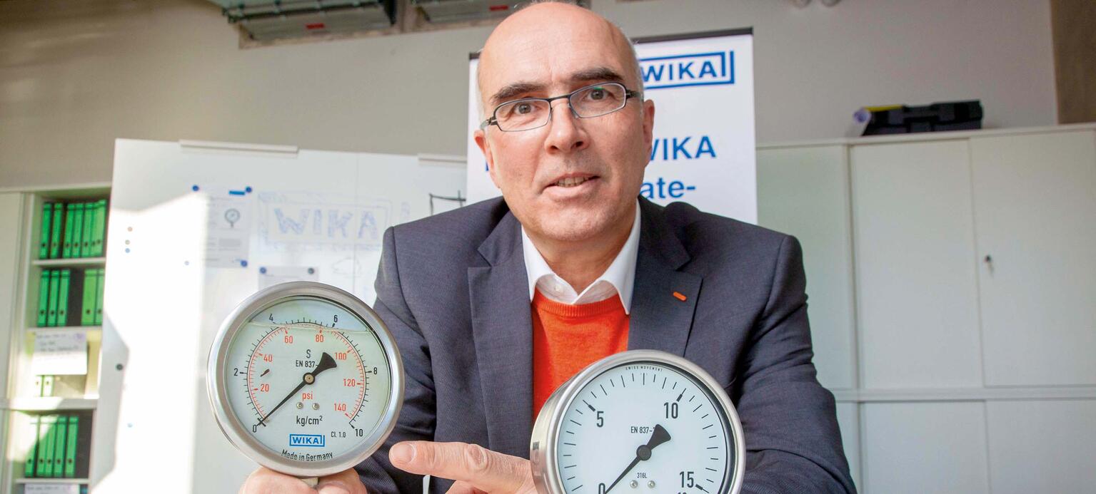  Ulrich Demuth (55) ist Leiter der Patentabteilung bei der Wika SE & Co. KG