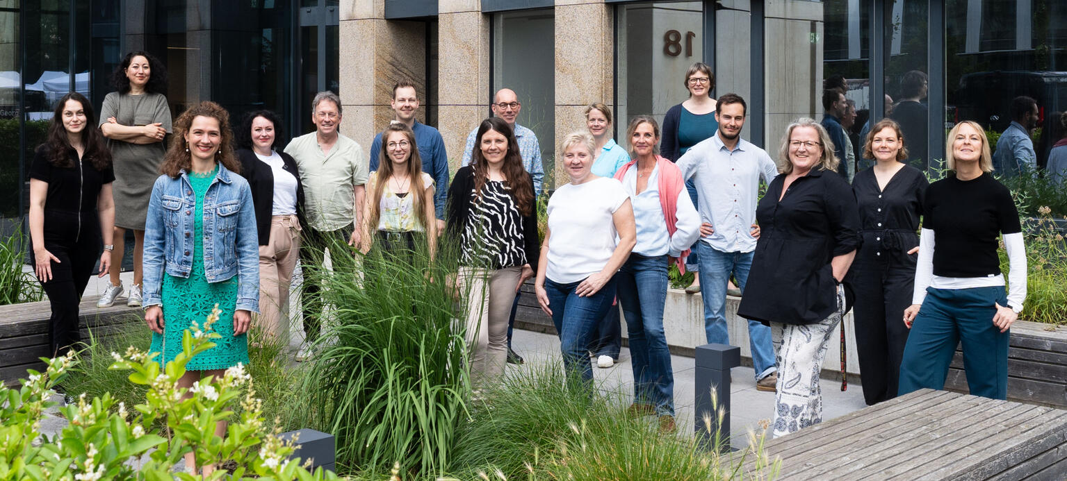 Foto der Beschäftigten der Abteilung Forschungsförderung