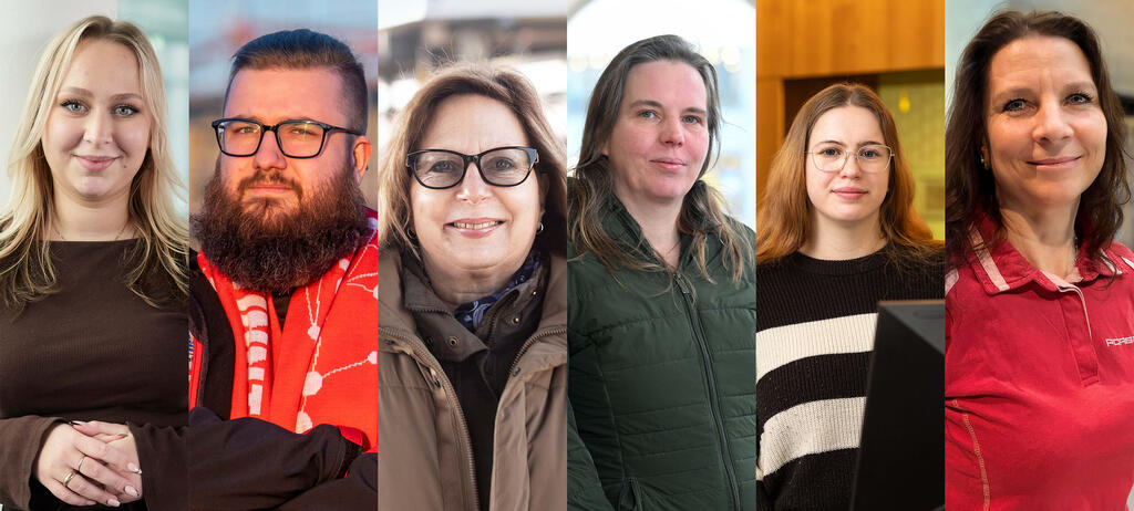 Collage mit sechs BR-Kandidatinnen und Kandidaten