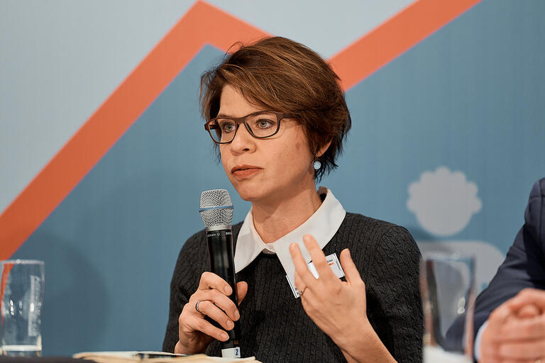 Bettina Kohlrauch beim WSI Herbstforum