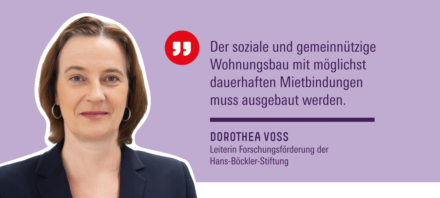 Dorothea Voss zur Wohnsituation in Newsletter Hans 14