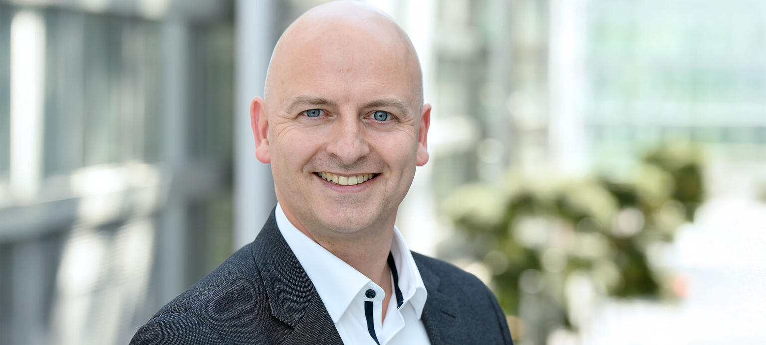 Porträt von Axel Winterwerber, Vorsitzender des Konzernbetriebsrats bei Eon