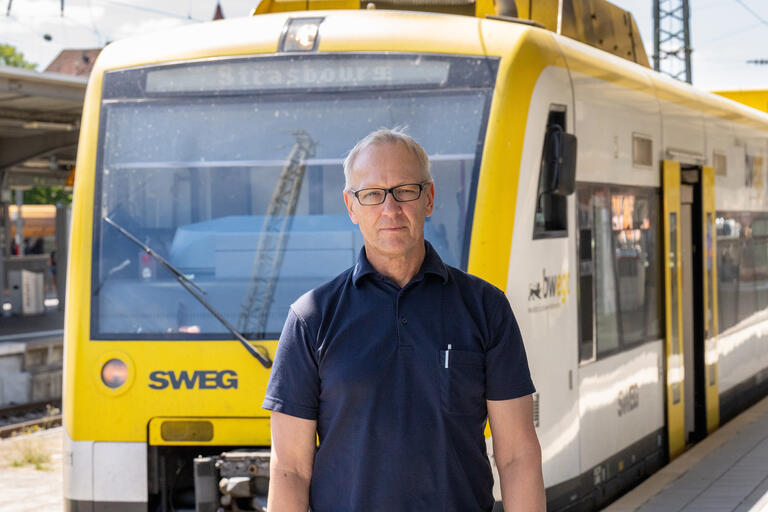 Erik Rindler, Betriebsratsratsvorsitzender, SWEG, Verkehrsbetrieb Ortenau-S-Bahn