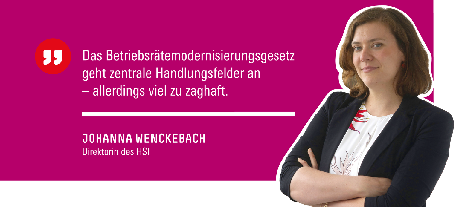 Johanna Wenckebach zum Betriebsrätemodernisierungsgesetz