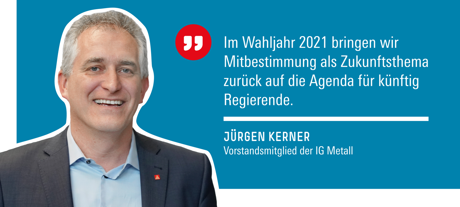 Jürgen Kerner, Vorstandsmitglied der IG Metall