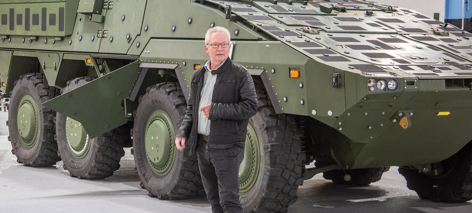 Reinhard Müller, Betriebsratsvorsitzender bei Rheinmetall