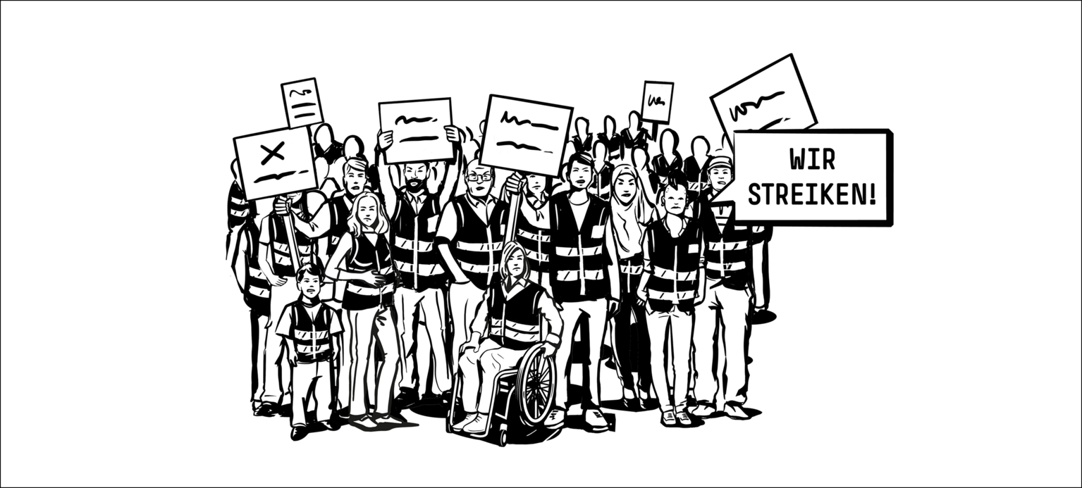 Illustration zum Video 'Streik'