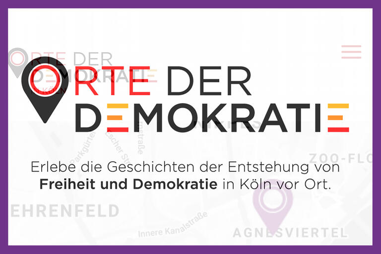 App Orte der Demokratie in Köln