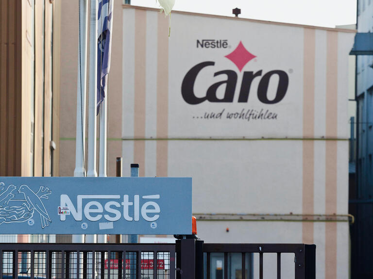 Caro Werk in Ludwigsburg bei Stuttgart, Nestle
