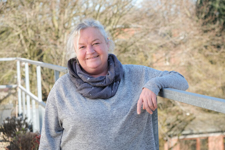 Birgit Kirschstein, Personalrätin der Universitätsklinik Hamburg-Eppendorf