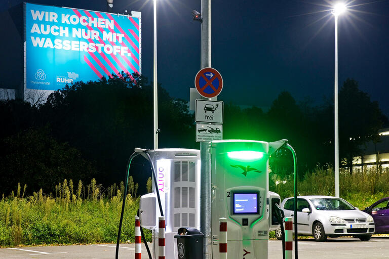 Wasserstofftankstelle in Bochum