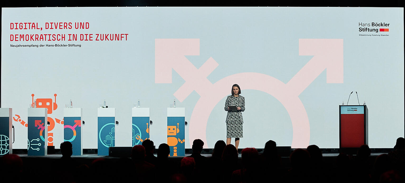 Neujahrsempfang 2024 Podium