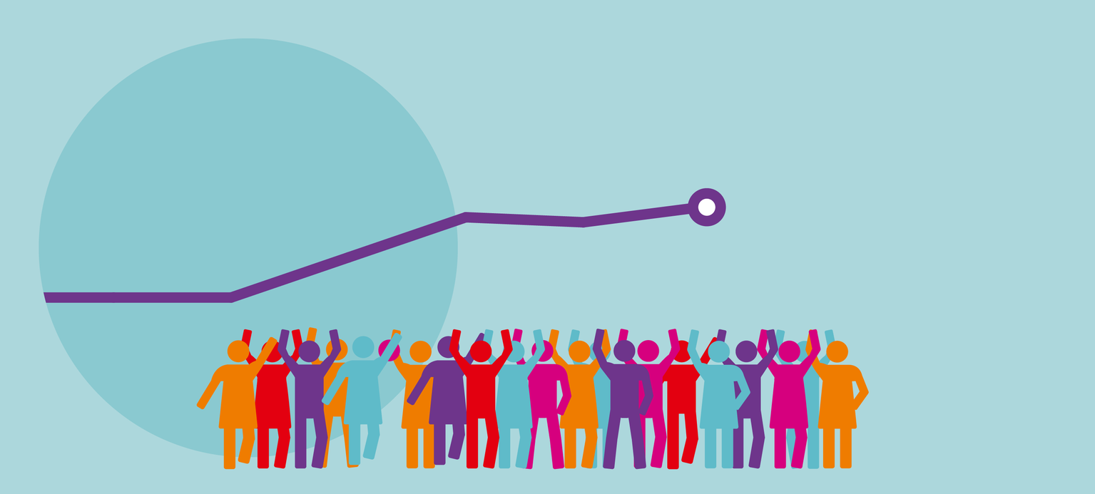 Dekorativ: Ungleichheit steigt, Vertrauen sinkt