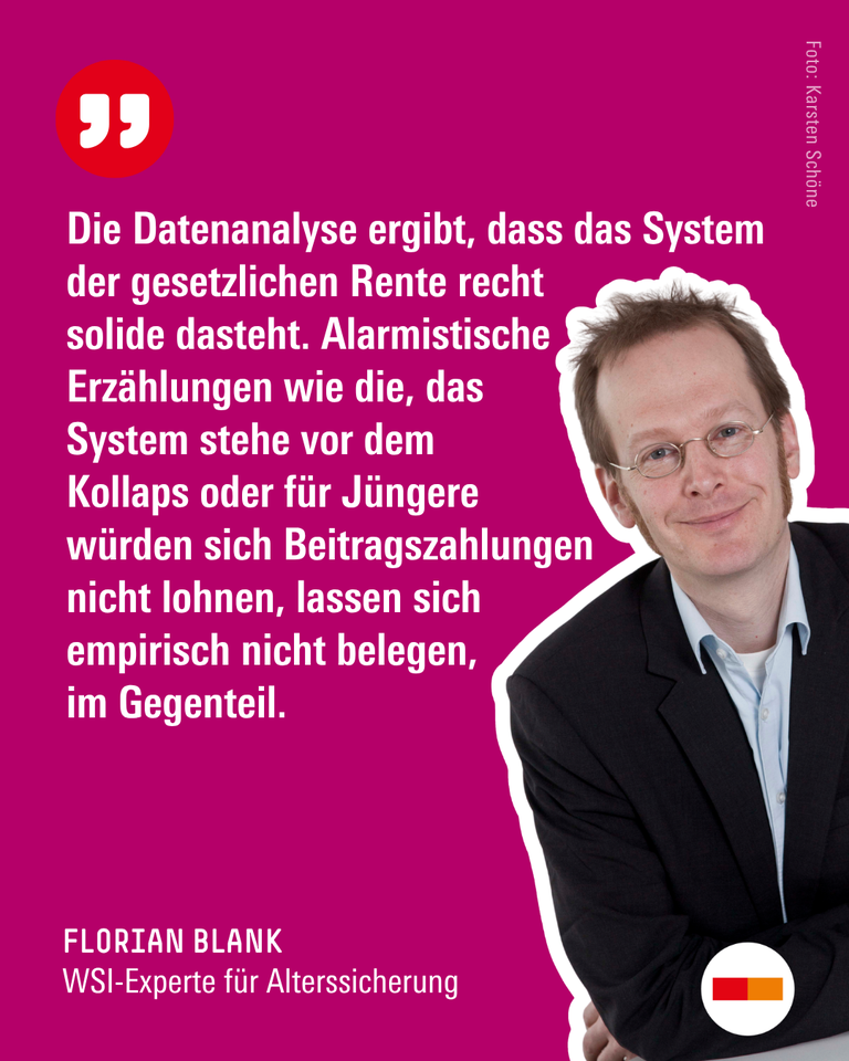 Florian Blank zum System der gesetzlichen Rente