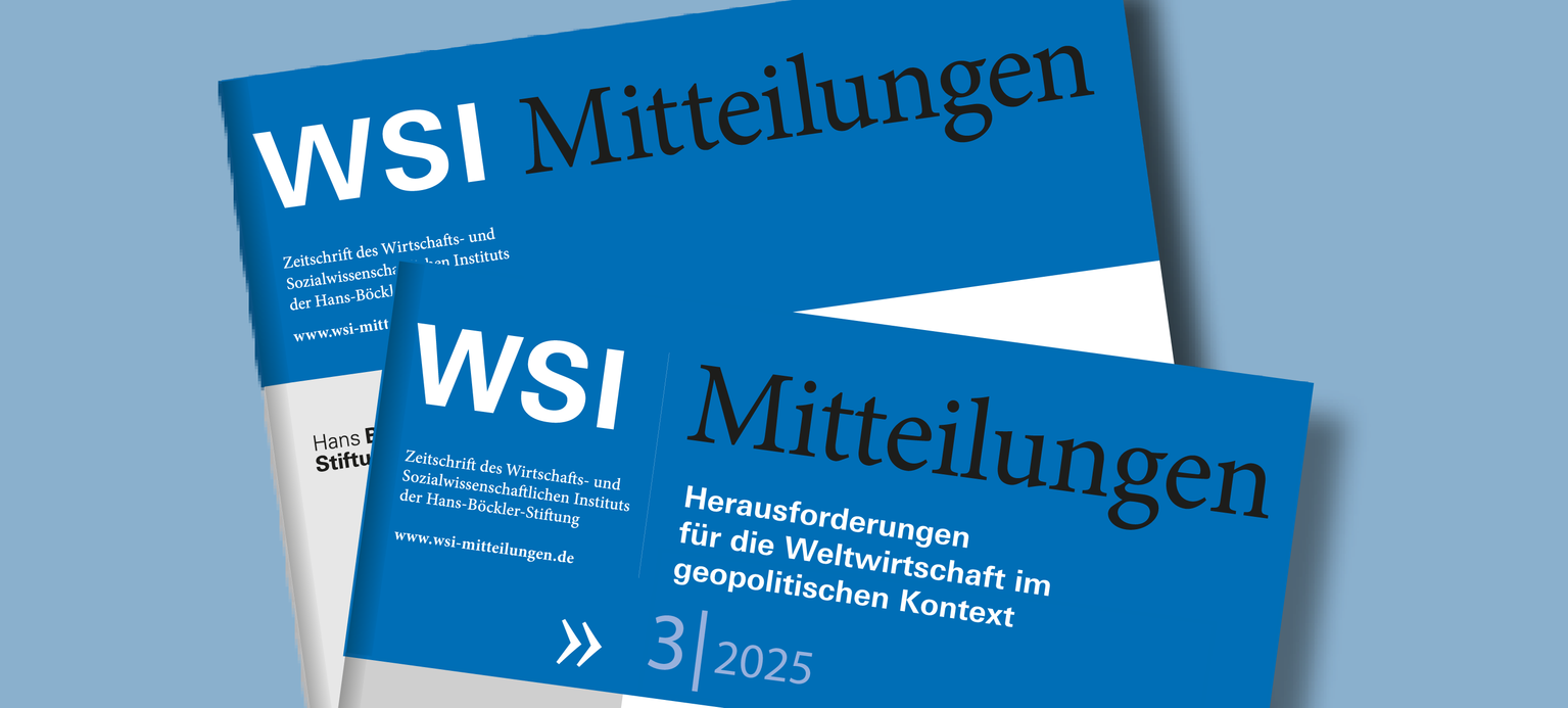 Foto: Cover der WSI-Mitteilungen