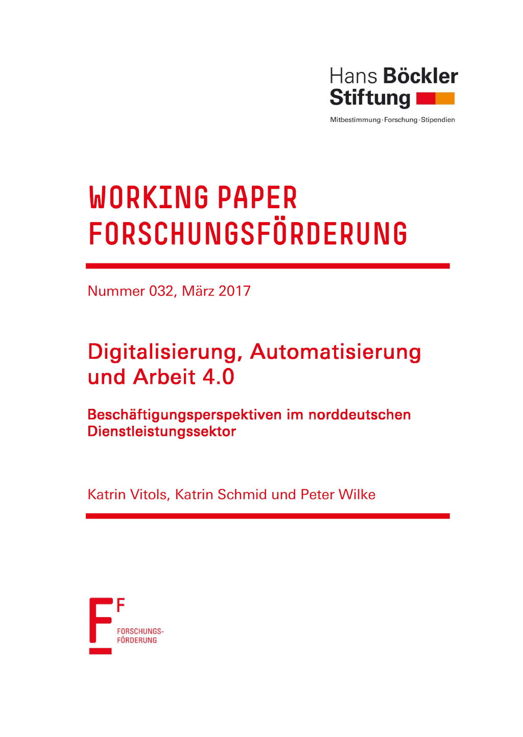 Digitalisierung, Automatisierung und Arbeit 4.0