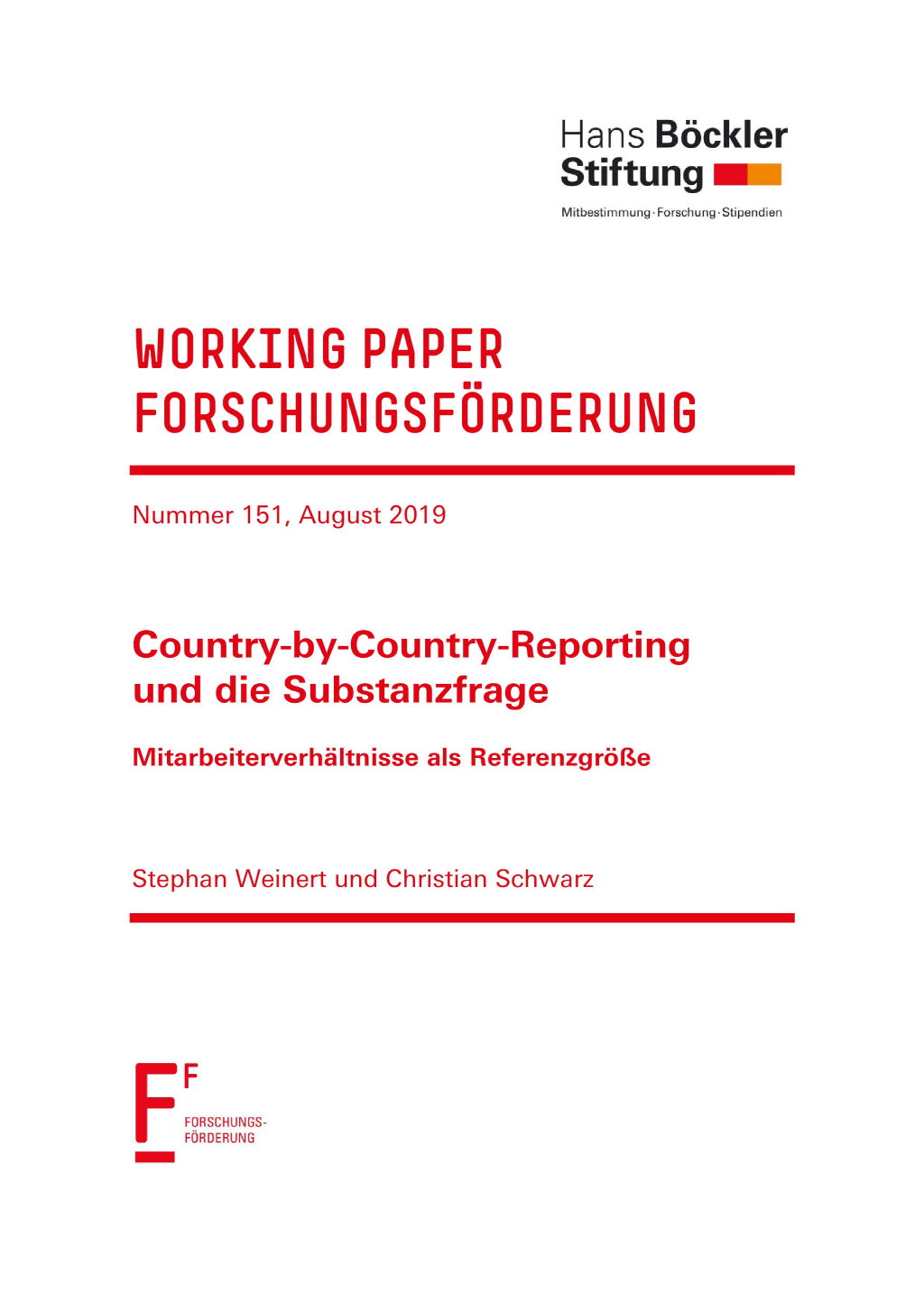 Country-by-Country-Reporting und die Substanzfrage