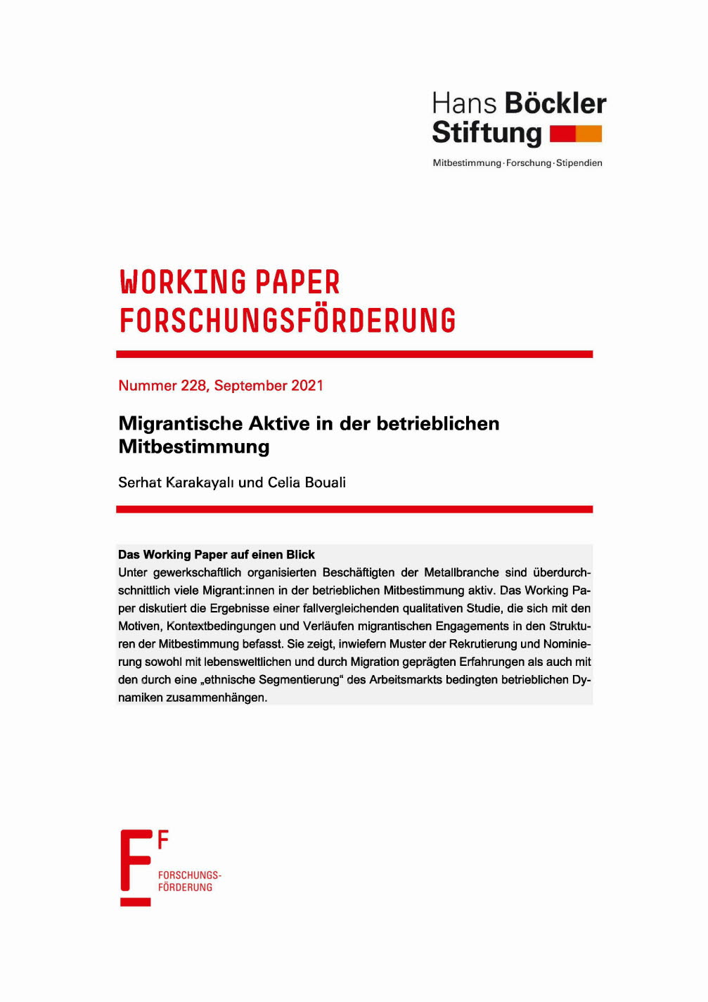 Migrantische Aktive in der betrieblichen Mitbestimmung